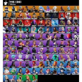 PC / PSN / XBOX | 115 SKINS | NEO VERSA • PREDATOR • RED KNIGHT 💃 LEILT ELOMR | FULL ACCESS