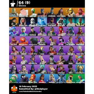 [PC] 64 Skins : Spectra Knight | Peter Griffin | Optimus Prime | Omegarok | Ahsoka Tano | Backlash +100 VB- Don’t miss out! ⏳🔥