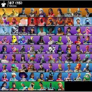 [PC/PSN/XBOX] 87 SKINS 🔥 GOLD MIDAS + GOLD BRUTUS + GEAR SPECIALIST MAYA + 9 EXCLUSIVES 🔥 FULL ACCESS