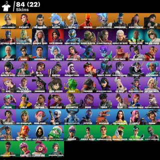 [PC/PSN/ Nintendo] 84 SKINS 🔥 LEON S. KENNEDY | THE AGELESS | NEZUMI | INFERNO | 400 VB 🔥FULL ACCESS