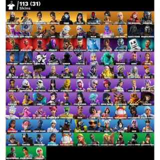 [PC/PSN/XBOX] 113 SKINS 🔥 GOLD KRATOS + GOLD LARA CROFT + NBA 75 SLAM + THE CHAMPION + CLUTCH 🔥 FULL ACCESS