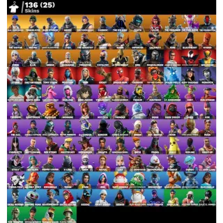 [PC/PSN/XBOX] 136 SKINS | BLUE TEAM LEADER | HAVOC | OMEGA | ICE KING | X-LORD SCAVENGER | ORANGE JUSTICE | FULL ACCESS