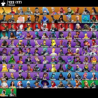 [PC/PSN/XBOX] 122 SKINS 🔥 GOLD MIDAS | PRODIGY | THE SCIENTIST | SPECTRA KNIGHT 🔥 FULL ACCESS