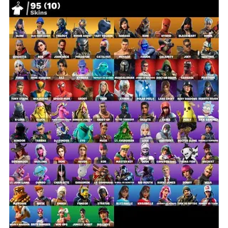 [PC/PSN/XBOX] 95 SKINS 🔥 GLOW + LARA CROFT + TART TYCOON + ROGUE AGENT | LEVEL: 2,063 🔥 2100 VB 🔥 FULL ACCESS