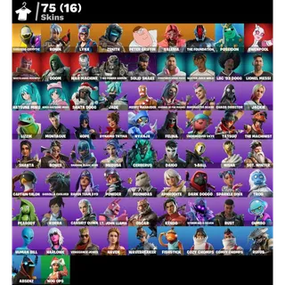 [PC/PSN/XBOX] 75 SKINS 🔥 BRITE HATSUNE MIKU + PETER GRIFFIN + FOUNDATION + SUBZERO CRYPTIC 🔥 FULL ACCESS