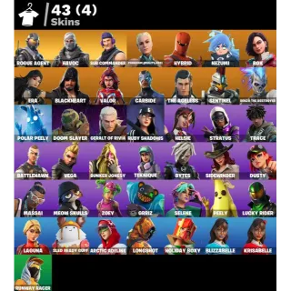 PC / PSN / XBOX | 43 SKINS 🔥 ROGUE AGENT • HAVOC • SUB COMMANDER • PARADIGM | 450 V-BUCKS 🔥 FULL ACCESS
