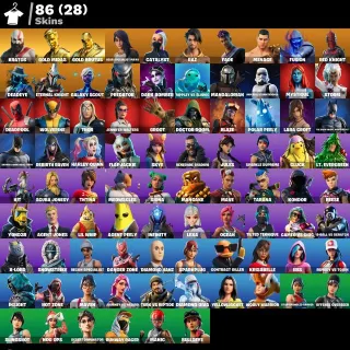 PC / PSN / XBOX | 86 SKINS⚡KRATOS • GOLD MIDAS • GOLD BRUTUS • SCAVENGER⚡400 V-BUCKS | FULL ACCESS