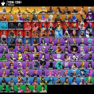  [PC/PSN/XBOX] 126 SKINS 🔥 ROGUE SPIDER KNIGHT | GOLD TNTINA | GOLD MIDAS | GOLD MEOWSCLES | GOLD BRUTUS | 500 VB 🔥 FULL ACCESS