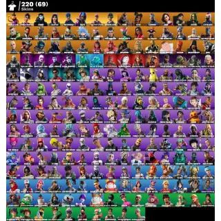 PC / PSN / XBOX | 220 SKINS | OG STW • WORLD CUP • WORLD WARRIOR | 39 EXCLUSIVES | FULL ACCESS