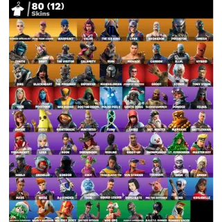 [PC/PSN/XBOX] 80 SKINS 🔥 FULL OG STW EDITIONS | OMEGA | STRIKER SPECIALIST | ICE KING | LEVEL: 3345🔥FULL ACCESS