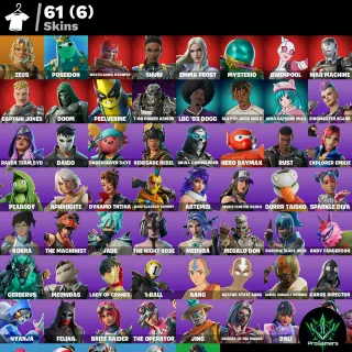 [PC/PSN/XBOX] 🔥61 skins | Zeus | Poseidon | Wastelander Magneto | Shuri | Emma Frost | Mysterio | Gwenpool  🔥 FULL ACCESS