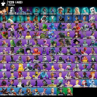 [PC/PSN/XBOX] 129 SKINS ✨ SON GOKU | STORMTROOPER | UNSC SPARTAN | SUB-ZERO MK3 | 1000 VB ✨FULL ACCESS
