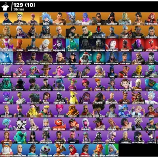 [PC/PSN/XBOX] 129 SKINS 🔥 OG STW ⚔️ NARUTO • MENACE • RENZO • KYMERA • SPECTRA KNIGHT • 350 V-BUCKS 🔥FULL ACCESS