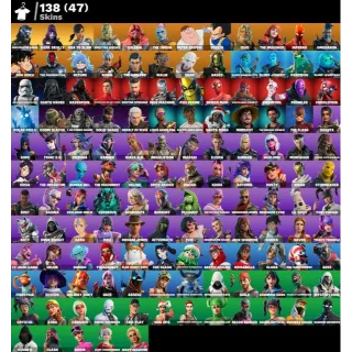 PC / PSN / XBOX | 138 SKINS 🔥 DARK SKULLY ⚡ HUNTMASTER SABER ⚡ PETER GRIFFIN ⚡ NBA 75 ⚡ LEVEL: 2314🔥 FULL ACCESS