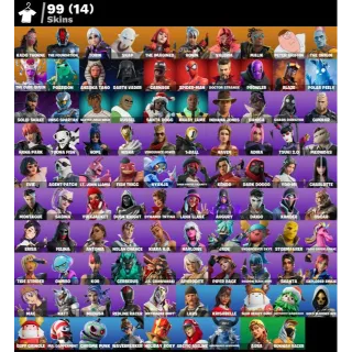 [PC/PSN/XBOX] 🔥 99 SKINS | KADO THORNE | THE FOUNDATION | TORIN | SNAP  | THE CUBE QUEEN 🔥LVL 3134🔥FULL ACCESS