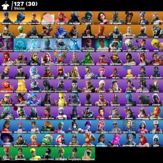 [PC/PSN/XBOX] 127 SKINS ⚡ OG STW ⚡ TART TYCOON | X-LORD SCAVENGER | PETER GRIFFIN | ICE KING | 350 VB⚡FULL ACCESS