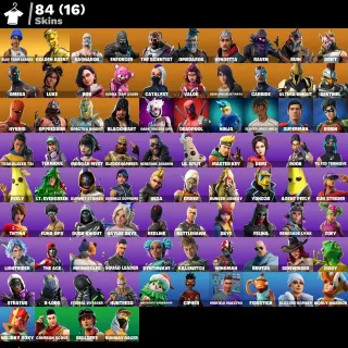 [PC/PSN/XBOX] 84 SKINS 🔥 BLUE TEAM LEADER • GOLD MIDAS • RAGNAROK • OMEGA •  1300 VB 🔥LVL : 2581 🔥FULL ACCESS