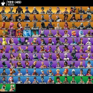 [PC/PSN/XBOX] 122 SKINS | OG STW + THE REAPER | ELITE AGENT | OMEGA STAGE 5 | TAKE THE L | 1000 VB | FULL ACCESS