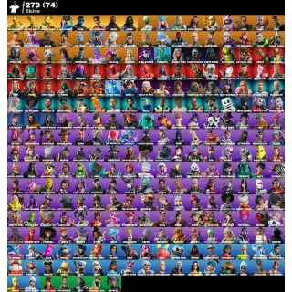 PC / PSN / XBOX | 279 SKINS 🔥 GOLD MIDAS + BRUTUS + MEOWSCLES | LARA CROFT GOLD | CHUN-LI | STW | LEVEL 3523 🔥 FULL ACCESS