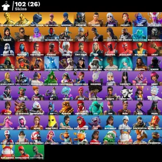 [PC/PSN/XBOX] 102 SKINS 🔥 OG STW ⚡ GOLD MIDAS ⚡ PSYCHO BANDIT ⚡ GOLD BRUTUS ⚡PvE 192 ⚡Power: 87 🔥FULL ACCESS