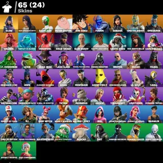PSN/PC/XBOX 🔥 65 SKINS 💎 GLOW 💎 GEAR SPECIALIST MAYA | DEADPOOL | GOKU | PETER GRIFFIN  🔥 FULL ACCESS