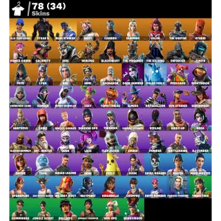 [PC/PSN/XBOX] 78 SKINS 🔥 BLUE TEAM LEADER | OMEGA STAGE 5 | DRIFT | 1050 VB 🔥 FULL ACCESS
