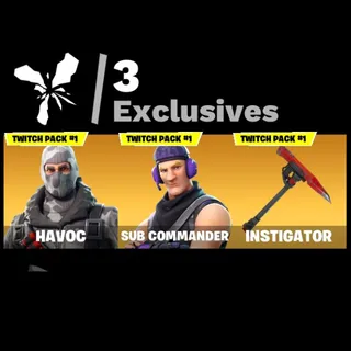 [PC/PSN/XBOX] 66 SKINS 🔥 2 SKINS | HAVOC | SUB COMMANDER | BACKUP PLAN | CLAWZ RETRO | INSTIGATOR🔥 FULL ACCESS