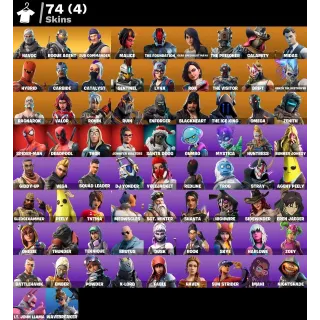 [PC/PSN/XBOX] HAVOC + OMEGA + DEADPOOL | MIDAS | THE FOUNDATION | 74 SKINS | 300 VB | FULL ACCESS