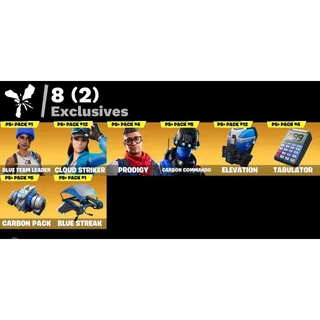 [PC/PSN/XBOX] 4 SKINS 🔥 BLUE TEAM LEADER + CARBON COMMANDO + CLOUD STRIKER + PLAYSTATION EXCLUSIVES 🔥FULL ACCESS