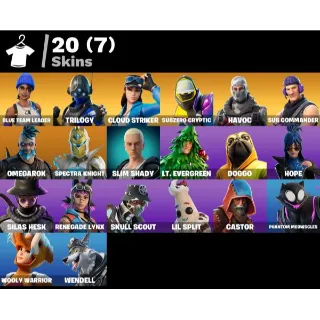 [PC/PSN/XBOX] 20 SKINS | BLUE TEAM LEADER 💙 TRILOGY ⚡ CLOUD STRIKER ☁️ HAVOC 💥 SUB COMMANDER | 300 VB | FULL ACCESS 🔥