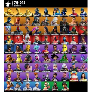 [PC/PSN/XBOX] 79 SKINS 🔥 GOLD MEOWSCLES | GOLD MIDAS | GOLD BRUTUS | TRILOGY | SULTURA | CLOUD STRIKER 🔥 FULL ACCESS
