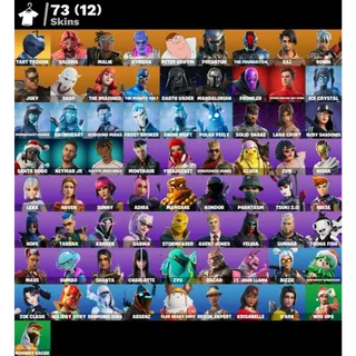 [PC/PSN/XBOX] 73 SKINS 🔥 GOLD LARA CROFT + TART TYCOON + PREDATOR + PETER GRIFFIN 🔥 FULL ACCESS