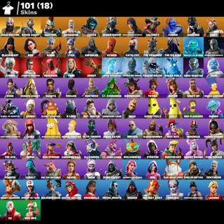 [PC/PSN/XBOX] 101 SKINS 🔥 GOLD KRATOS + ROGUE AGENT + SPIDER KNIGHT + DRIFT + RAGNAROK + 11 EXCLUSIVES 🔥FULL ACCESS