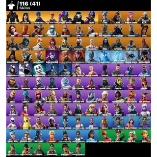 [PC/PSN/XBOX] 116 SKINS 🔥 MAX OMEGA (STAGE 5) + BLITZ + ULTIMATE STW FOUNDER + POWER CHORD + 33 EXCLUSIVES 🔥 FULL ACCESS