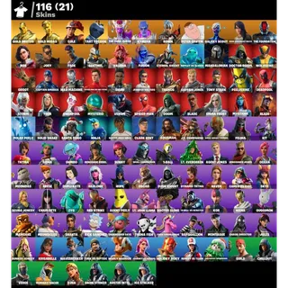 [PC/PSN/XBOX] 116 SKINS 🔥 GOLD MIDAS + GOLD BRUTUS + PETER GRIFFIN + TART TYCOON 🔥LEVEL: 3028 🔥 FULL ACCESS