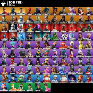 PC/PSN/XBOX] 106 SKINS 🔥 ROYALE BOMBER + CUBE QUEEN MAX + ICE KING | 23 EXCLUSIVES 🔥 FULL ACCESS