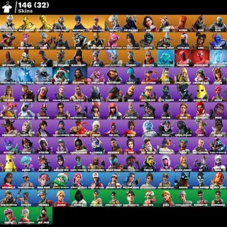 [PC/PSN/XBOX] 146 SKINS | OG STW | ROGUE SPIDER KNIGHT | GOLD MIDAS | GOLD BRUTUS | 1450 VB FULL ACCESS