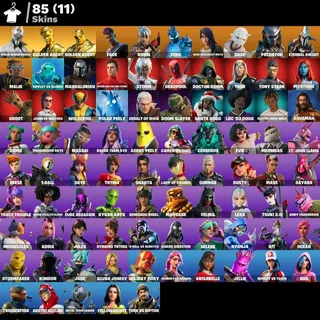 [PC/PSN/XBOX] 85 SKINS 🔥 ROGUE SPIDER KNIGHT | GOLD MIDAS | GOLD BRUTUS  | DEADPOOL | PREDATOR | 3450 VB  🔥 FULL ACCESS