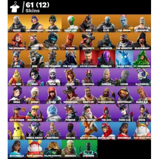 [PC/PSN/XBOX] 61 SKINS 🔥 HAVOC | SUB COMMANDER | TRAILBLAZER | BACKLASH | DRIFT | 150 VB 🔥FULL ACCESS