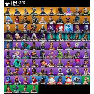 [PC/PSN/XBOX] 94 SKINS | OG STW 🔥 THE REAPER | BLUE SQUIRE | ROYALE KNIGHT | ELITE AGENT |  TAKE THE L | 1035 VB 🔥 FULL ACCESS