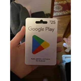 $25.00 USD Google Play