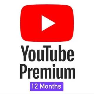 YouTube Premium 12 Months