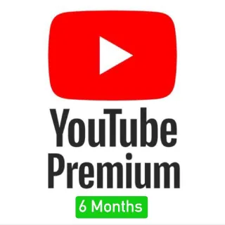 YouTube Premium 6 Months