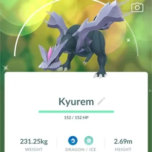 SHINY KYUREM - GLACIATE (LEGACY MOVE) l POKEMON GO