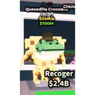 Quesadilla crocodila