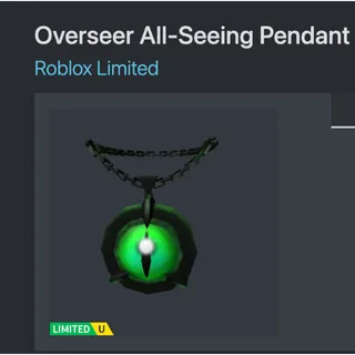 Roblox Limited | Overseer All Seeing