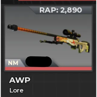 Bloxstrike  AWP Dragon Lore  (NM)
