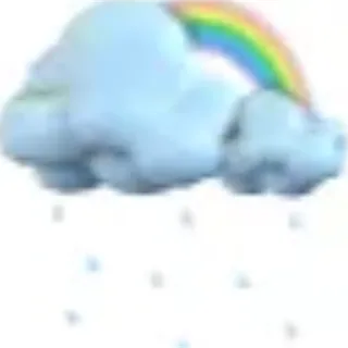 Rain cloud hat