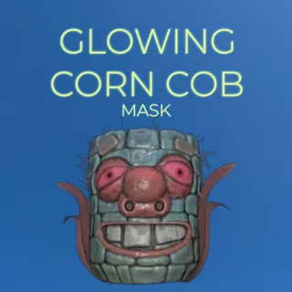 FASNACHT GLOWING  CORN COB MASK