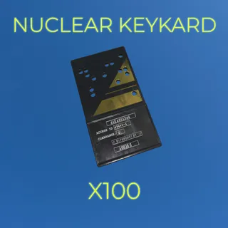 Nuclear keycard 100
